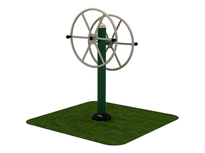 Double Arm Wheel for Outdoor Fitness Park OF-019